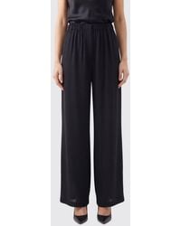 FEDERICA TOSI - Crêpe Palazzo Trousers - Lyst