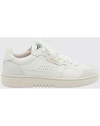 Axel Arigato - Dice Lo Leather And Suede Sneakers With Perforated Toe - Lyst
