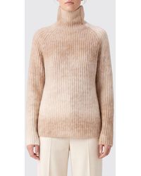 Kangra - Slim Fit Alpaca And Nylon Turtleneck Jumper With Abstract Pattern - Lyst