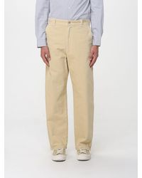 A.P.C. - Wide-Leg Organic Cotton Trousers - Lyst