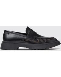 Camper - Walden Calfskin Loafers With Ortholite Insole - Lyst