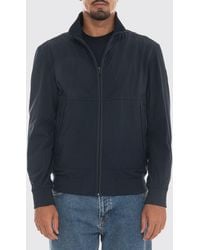 BOSS - Water-Repellent Softshell Bomber Jacket With High Neck And Zip Closure - Lyst