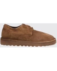 Marsèll - Sancrispa Alta Pomice Suede Derby Shoes With High Sole - Lyst