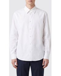 Our Legacy - Slim Fit Cotton And Lyocell Blend Shirt With Pointed Collar - Lyst