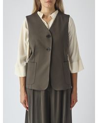 MEIMEIJ - Single-Breasted Tailored Vest - Lyst