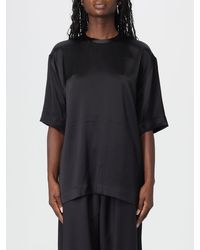 TOTEME - Elegant Silk T-Shirt - Lyst
