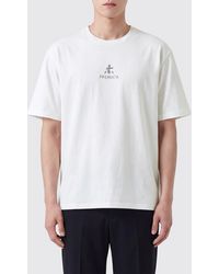 Premiata - Camiseta De Algodón Con Cuello Redondo Y Logo En Contraste - Lyst