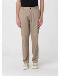 ARMANI EXCHANGE - Slim Fit Stretch Cotton Chino Trousers With American Pockets - Lyst