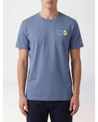 MC2 Saint Barth - Cotton Crew Neck T-Shirt - Lyst