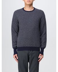 Drumohr - Sweater In Jacquard Cashmere - Lyst