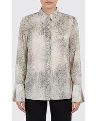 FEDERICA TOSI - Printed Viscose Casual Shirt - Lyst