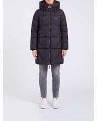 Parajumpers - Janet Long Quilted Nylon Down Jacket With Hood - Lyst