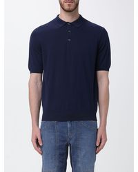 Jeckerson - Cotton Knit Polo Shirt - Lyst