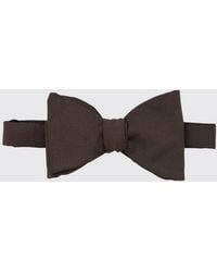 Lardini - Shaved Mohair Wool Bow Tie - Lyst