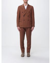 Lardini - Wool Double-Breasted Dress - Lyst