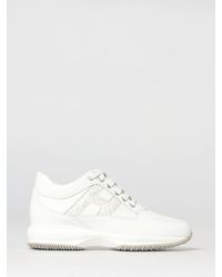 Hogan - Sneakers Interactive En Cuir Avec Paillettes - Lyst