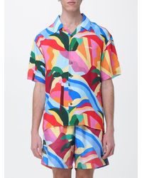 Mauna Kea - Printed Viscose Casual Shirt - Lyst