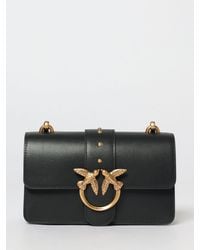 Pinko - Love One Mini Leather Bag - Lyst