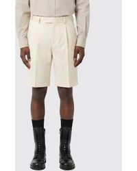 Bottega Veneta - Silk Blend Tailored Shorts - Lyst