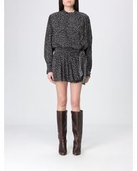 Isabel Marant - Printed Viscose Dulce Mini Dress - Lyst