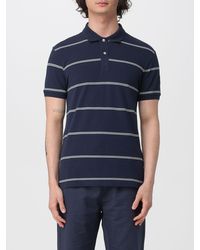 Colmar - Striped Cotton Polo Shirt - Lyst