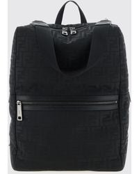 Fendi - Lui Polyamide Backpack With Jacquard F Monogram - Lyst