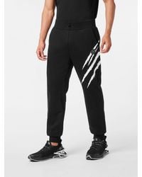 Philipp Plein - Scratch Slim Fit Jersey Jogging Trousers With Hexagon Logo - Lyst