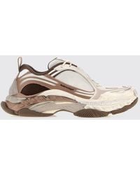Balenciaga - Triple S.2 Bicolour Low-Top Mesh Trainers With Worn-Out Effect - Lyst