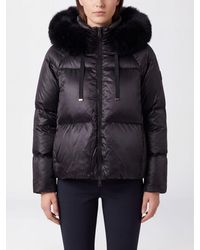 Herno - Hooded Quilted Nylon Short Puffer Jacket With A Funnel Neck - Lyst