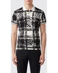Vivienne Westwood - Slim Fit Orb Logo Abstract Print Cotton Polo - Lyst