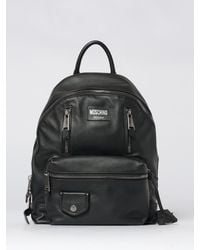 Moschino - Leather Backpack - Lyst