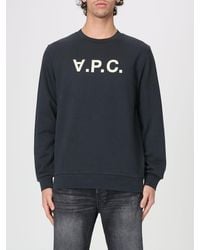 A.P.C. - Organic Cotton Crewneck Sweatshirt - Lyst