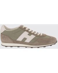 Hogan - Athletic Sneaker Aus Leder Und Mesh Mit Gezahnter Sohle - Lyst