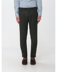 Berwich - Slim Fit Pleated Wool Chinos - Lyst