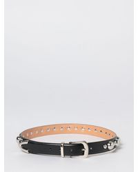 Liviana Conti - Prisca Studded Vegan Leather Belt - Lyst
