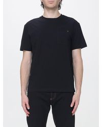 Valentino Garavani - Cotton T-Shirt With Pocket And Vlogo Signature Detail - Lyst
