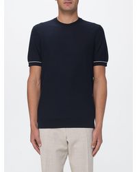 BOSS - Cotton Crew Neck Sweater - Lyst