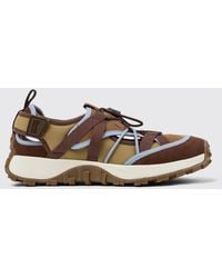 Camper - Drift Trail Recycled Polyester And Suede Sneakers - Lyst