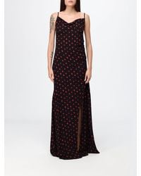 Mar De Margaritas - Printed Viscose Long Dress - Lyst