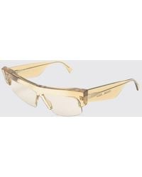 Phoebe Philo - Khaki Acetate Shield Sunglasses - Lyst