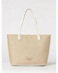Liu Jo - Polyester Bag With Jacquard Monogram - Lyst