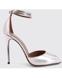 Paris Texas - Vera Laminated Leather Sandals - Lyst