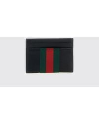 Gucci - Web Trademark Calfskin Coin Purse - Lyst