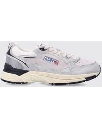 Autry - Hyperway Suede And Mesh Sneakers - Lyst