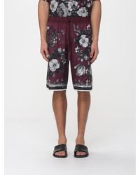 Dolce & Gabbana - Dolce &Amp Gabbana Silk Shorts With Floral Print - Lyst