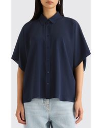 Momoní - Momon&Igrave Silk Blend Shirt - Lyst