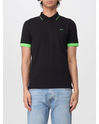 Sun 68 - Cotton Polo Shirt - Lyst