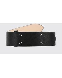 Maison Margiela - Four Stitches Leather Belt - Lyst