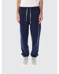 Polo Ralph Lauren - Cotton Blend Jogging Pants With Pony Logo - Lyst