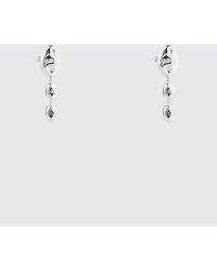 FEDERICA TOSI - Stone Oval Dangle Earrings - Lyst